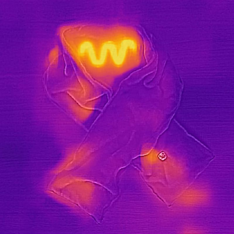 Glovii GA1G отопляем шал сив 11