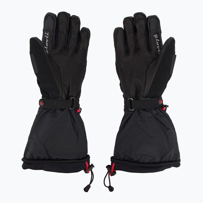 Glovia GS9 отопляеми ски ръкавици черни 2
