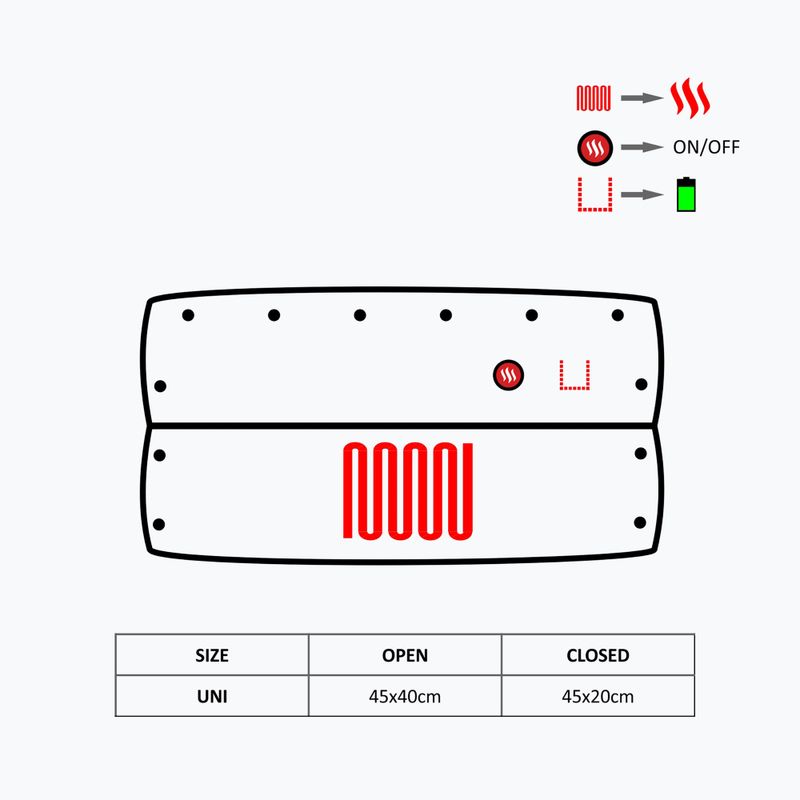 Отопляема шапка с функция 4 в 1 Glovii GF41 черна 10