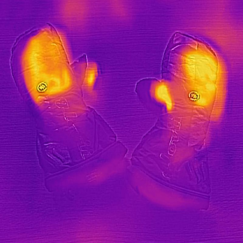 Glovii GZ1 отопляеми ръкавици черни 12