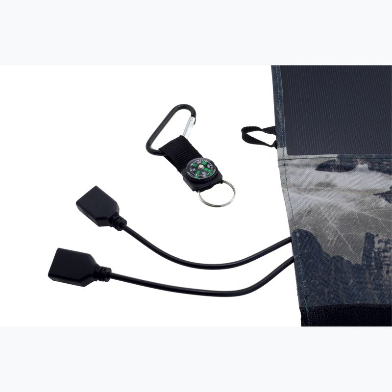 PowerNeed ES-5 18W слънчев панел, черен 6