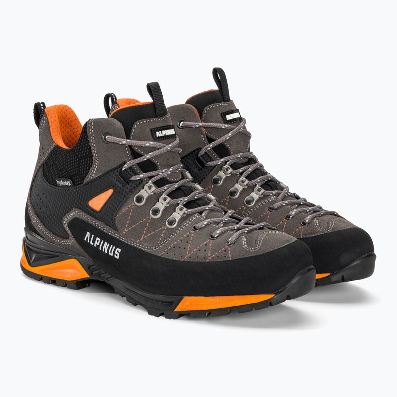 Alpinus мъжки ботуши за трекинг The Ridge Mid Pro anthracite/orange 6