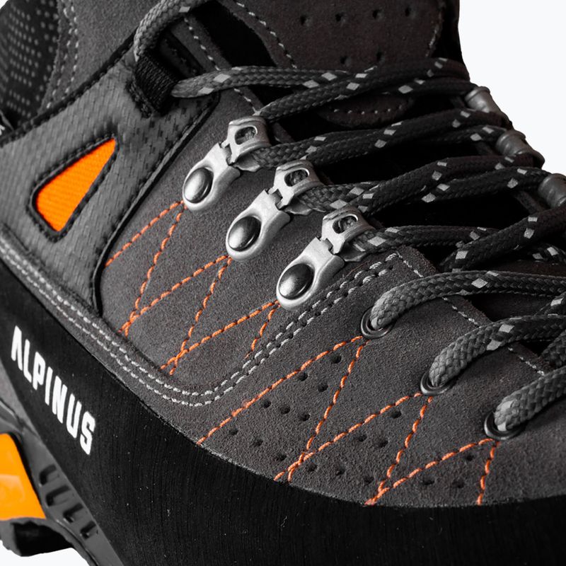 Alpinus мъжки ботуши за трекинг The Ridge Mid Pro anthracite/orange 11