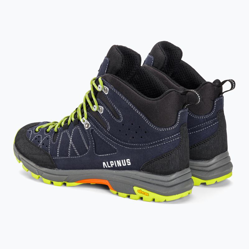 Alpinus Tromso High Tactical мъжки ботуши за трекинг тъмносини 3