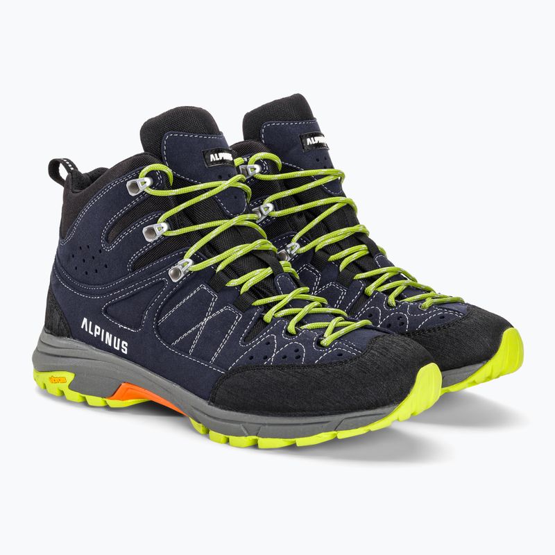 Alpinus Tromso High Tactical мъжки ботуши за трекинг тъмносини 4