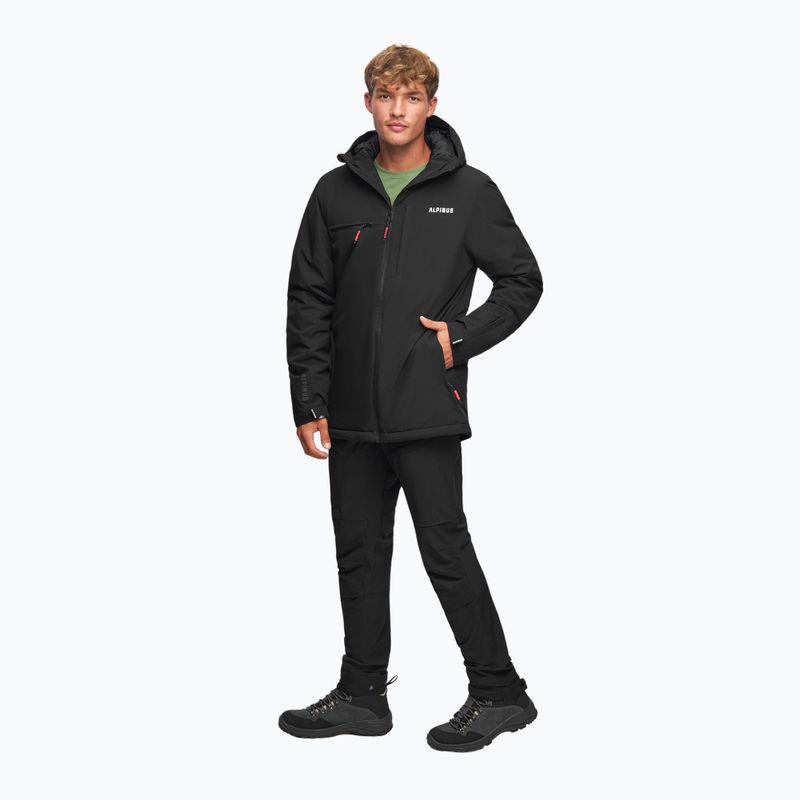 Мъжко скиорско яке Alpinus Causses black 2