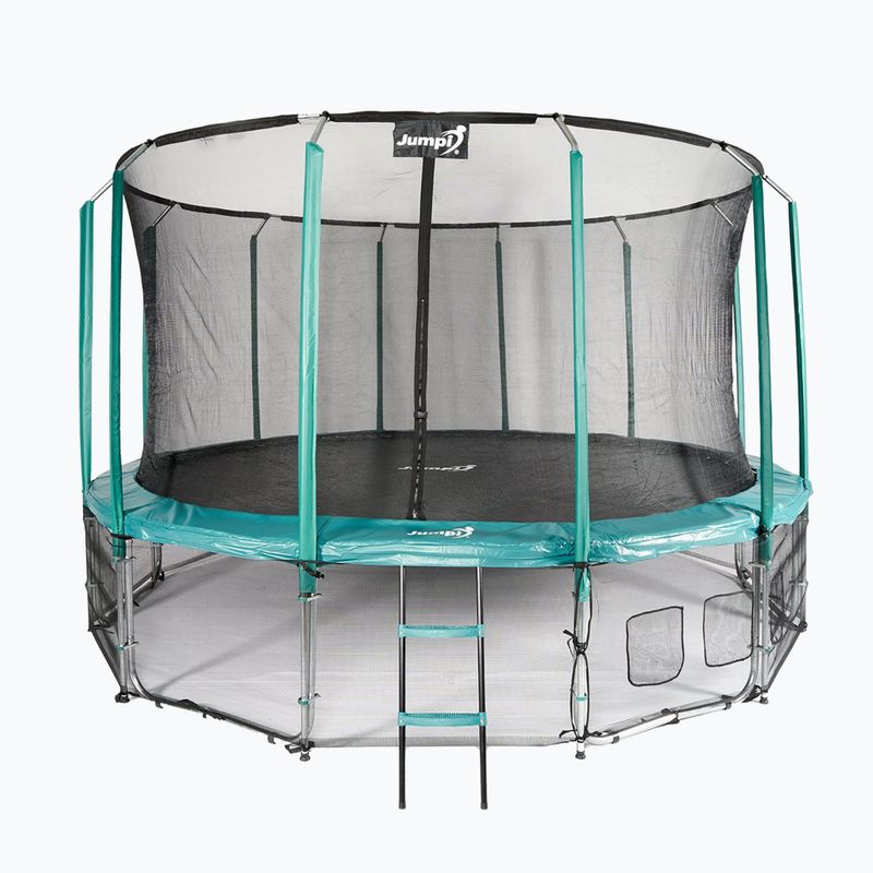 Jumpi Maxy Comfort 487 см зелен градински батут TRMAXY16FT