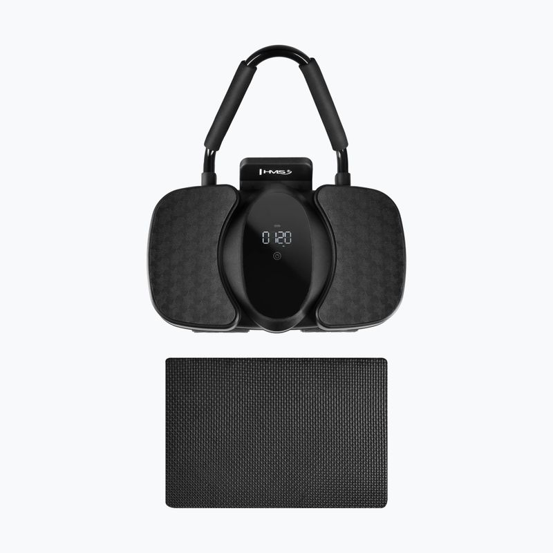 Автоматично колело за тренировка на коремни мускули с опора и дисплей HMS KA40 black 2