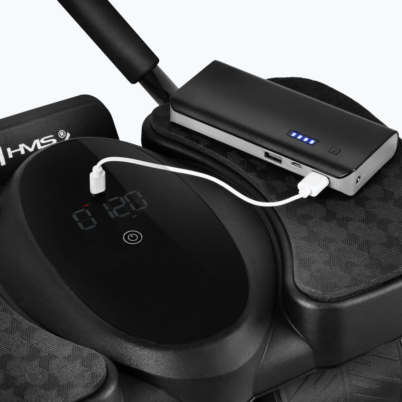 Автоматично колело за тренировка на коремни мускули с опора и дисплей HMS KA40 black 7