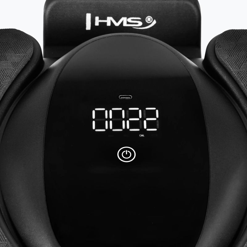 Автоматично колело за упражнения за коремни мускули с опора и дисплей HMS KA40 black 8