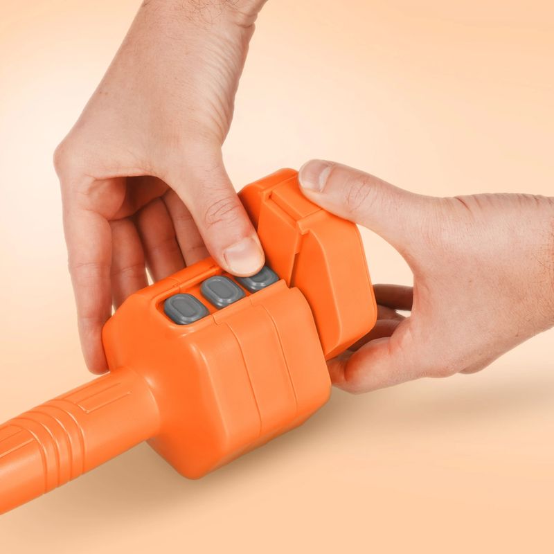 Регулируеми дъмбели HMS HL03 2 x 2,5 kg orange 8