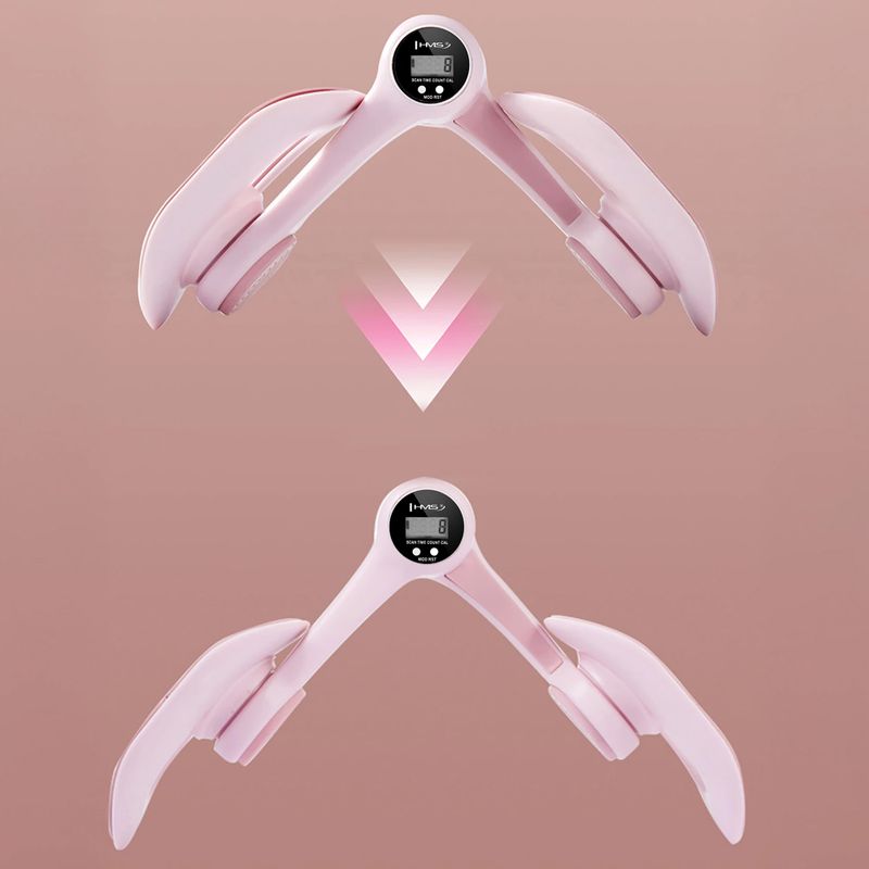 Щипка за упражнения HMS TM02 с брояч TPE pink 5