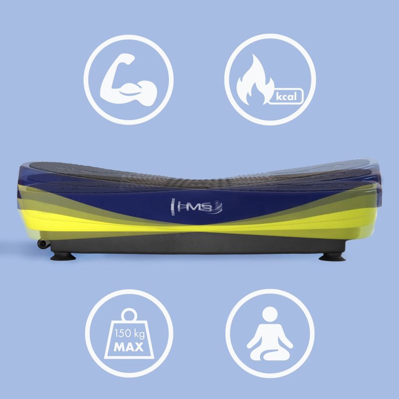 Вибрационна платформа HMS SVP11 dark blue/lime 4