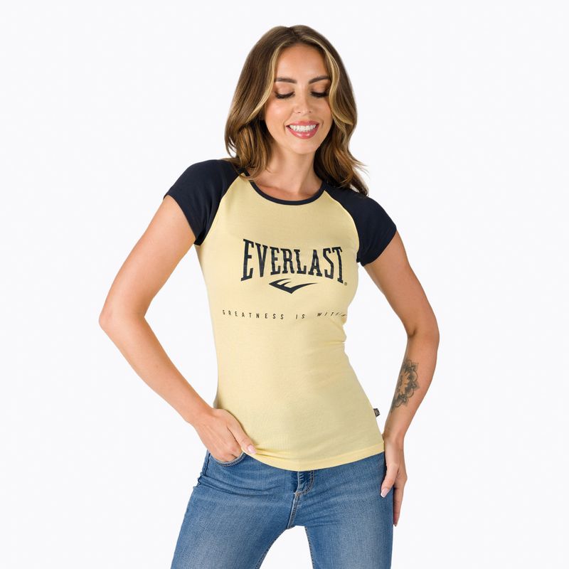 EVERLAST дамска тениска Beatrix yellow 122073-81