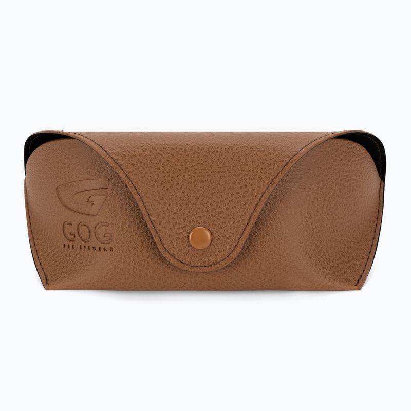 Дамски слънчеви очила GOG Hazel fashion black / brown demi / gradient smoke E808-1P 5