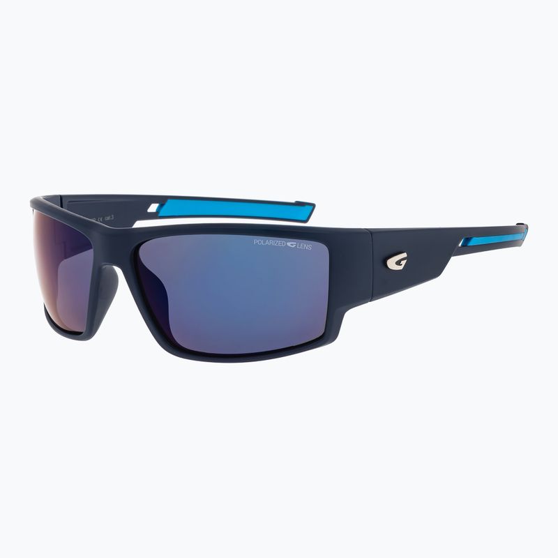 Слънчеви очила GOG Fen matt navy blue/blue/blue mirror 2