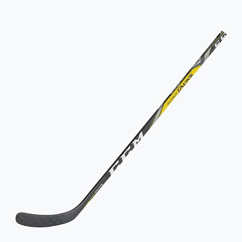 CCM Super Tacks SR хокеен стик черен