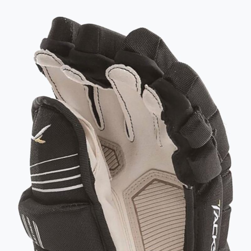 CCM Super Tacks SR хокейни ръкавици черни 3