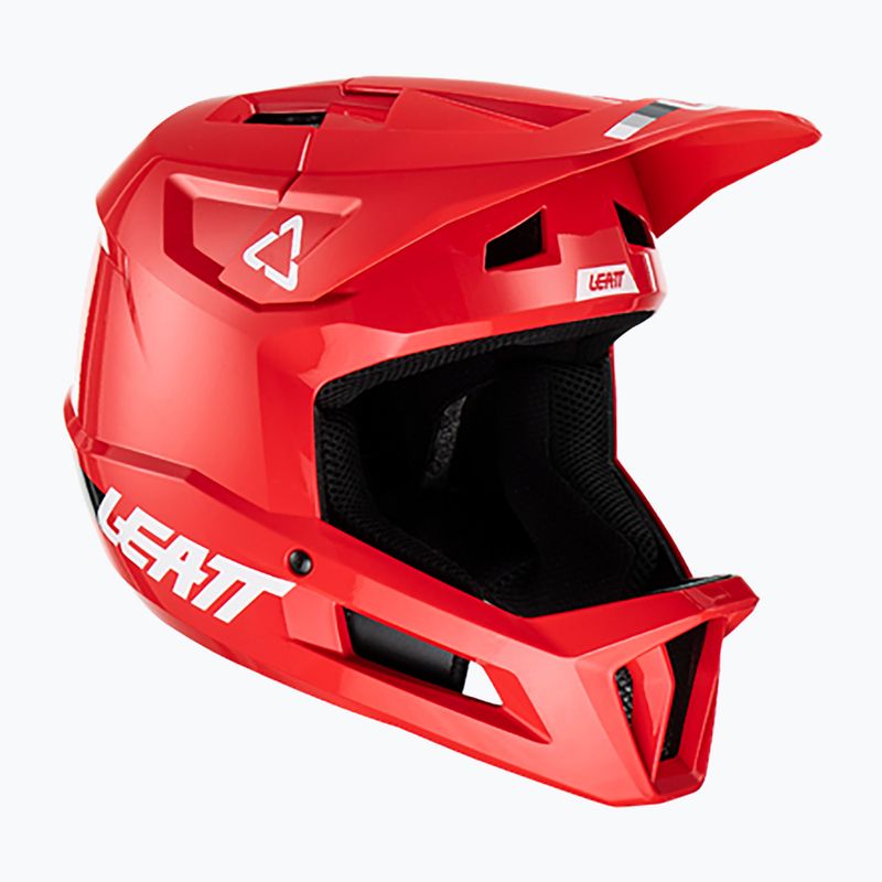 Детска велосипедна каска Leatt MTB Gravity 1.0 Jr V23 червена 6