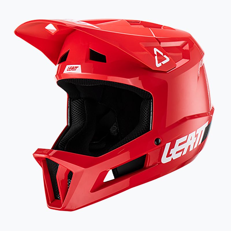 Детска велосипедна каска Leatt MTB Gravity 1.0 Jr V23 червена 7