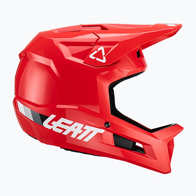 Детска велосипедна каска Leatt MTB Gravity 1.0 Jr V23 червена 8