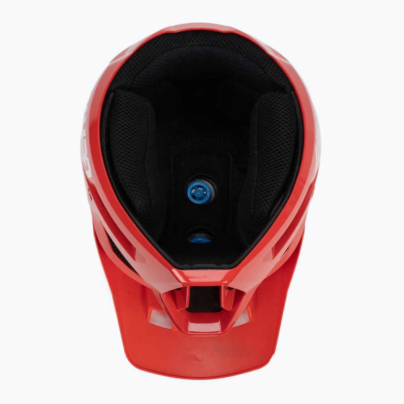 Детска велосипедна каска Leatt MTB Gravity 1.0 Jr V23 червена 5