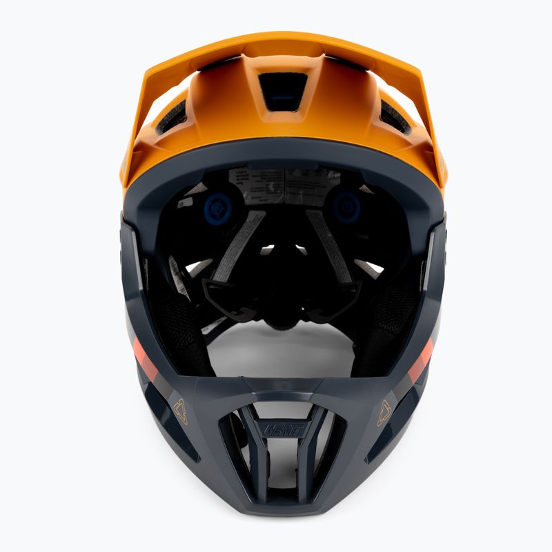 Каска за велосипед Leatt MTB Enduro 2.0 V23 морско синьо и жълто 1023014852 2