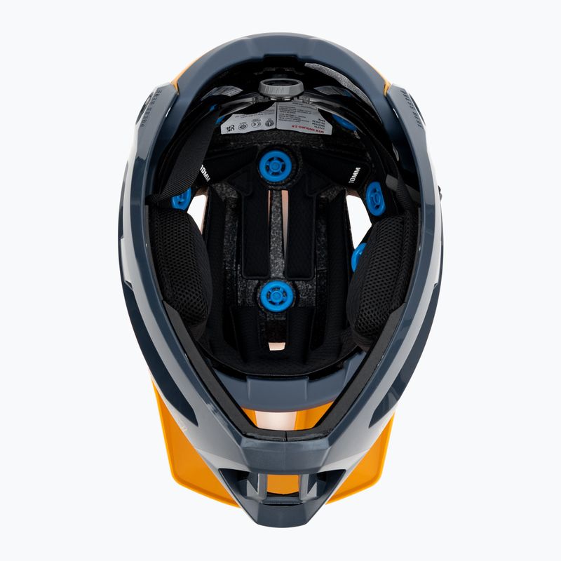 Каска за велосипед Leatt MTB Enduro 2.0 V23 морско синьо и жълто 1023014852 5