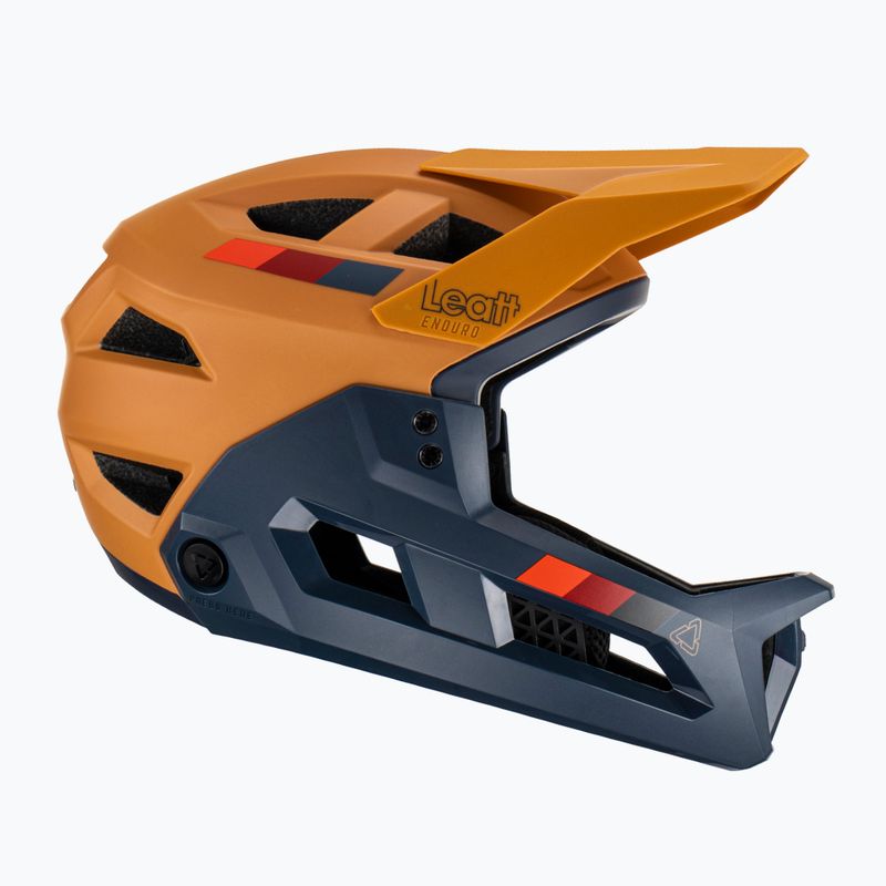 Каска за велосипед Leatt MTB Enduro 2.0 V23 морско синьо и жълто 1023014852 7