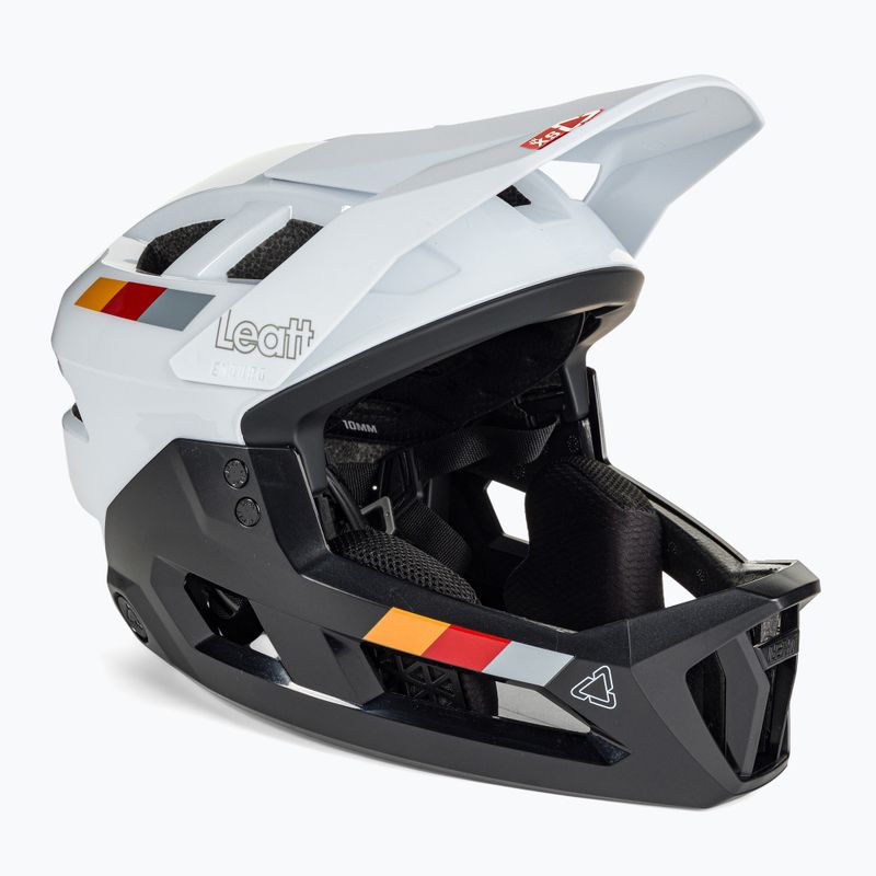 Детска велосипедна каска Leatt MTB Enduro 2.0 V23 Jr бяла
