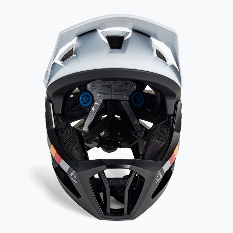 Детска велосипедна каска Leatt MTB Enduro 2.0 V23 Jr бяла 2