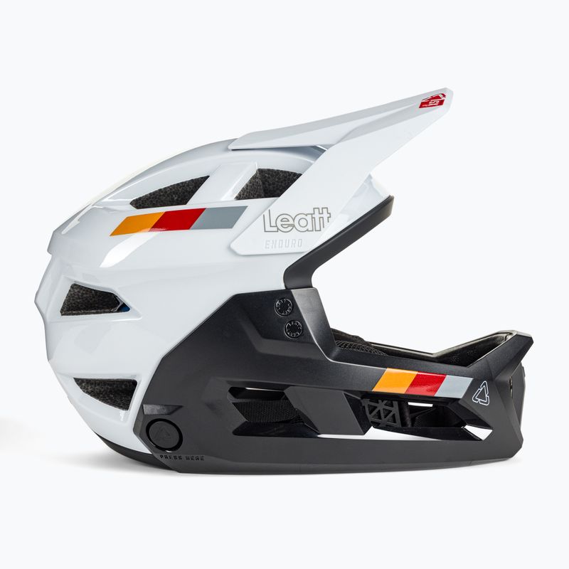 Детска велосипедна каска Leatt MTB Enduro 2.0 V23 Jr бяла 3