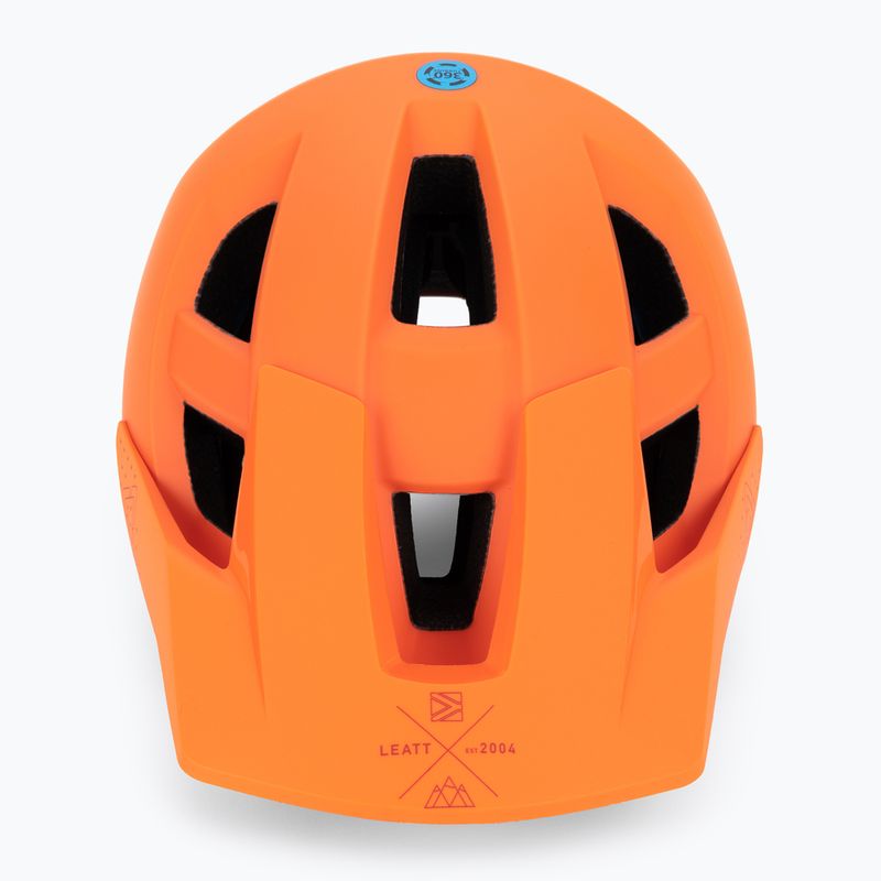 Leatt MTB велосипедна каска AllMtn 2.0 V23 оранжева 1023015651 2