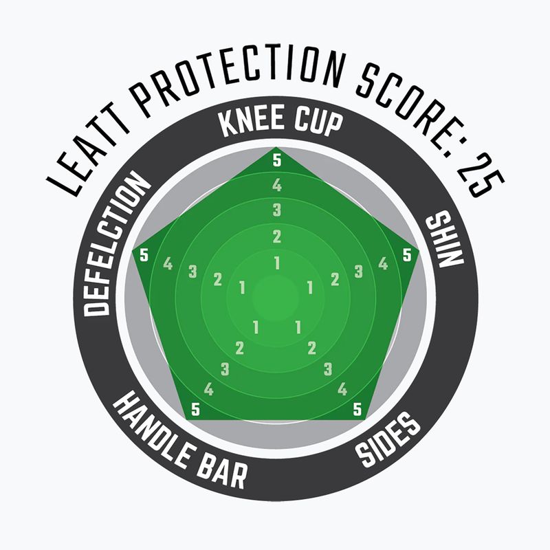 Детски протектори за колене и пищяли за колоездене  Leatt Dual Axis black 3