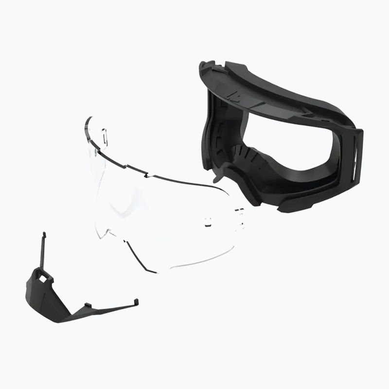 Очила за колоездене Leatt Velocity 4.5 червени/светло сиви 3