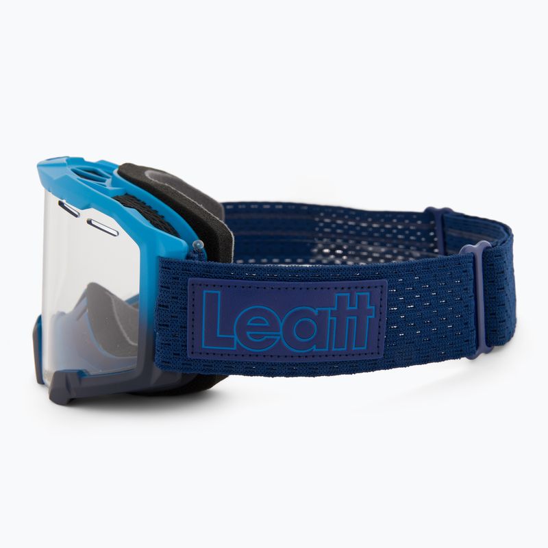 Очила за колоездене Leatt Velocity 4.0 MTB cyan/clear 4