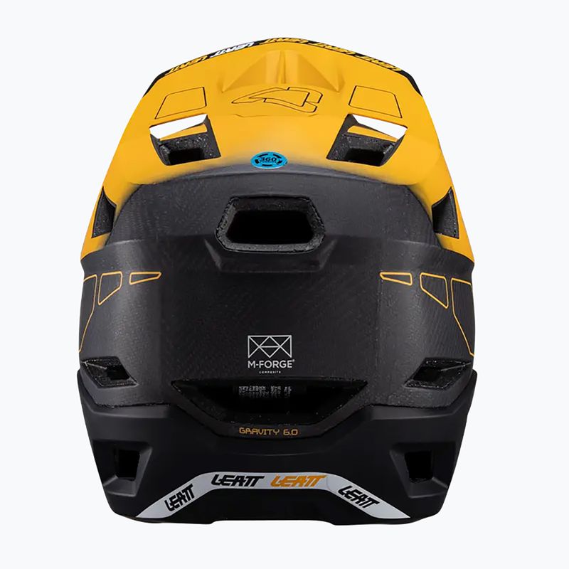 Leatt MTB велосипедна каска Gravity 6.0 Carbon V24 златна 4