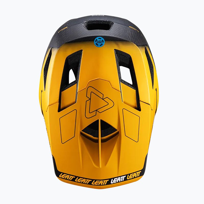 Leatt MTB велосипедна каска Gravity 6.0 Carbon V24 златна 5
