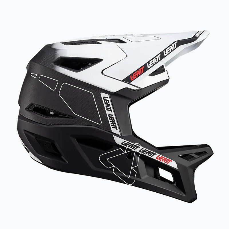 Leatt MTB велосипедна каска Gravity 6.0 Carbon V24 бяла 3