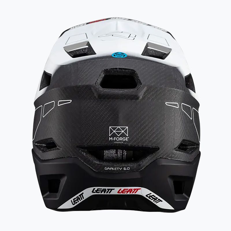 Leatt MTB велосипедна каска Gravity 6.0 Carbon V24 бяла 5