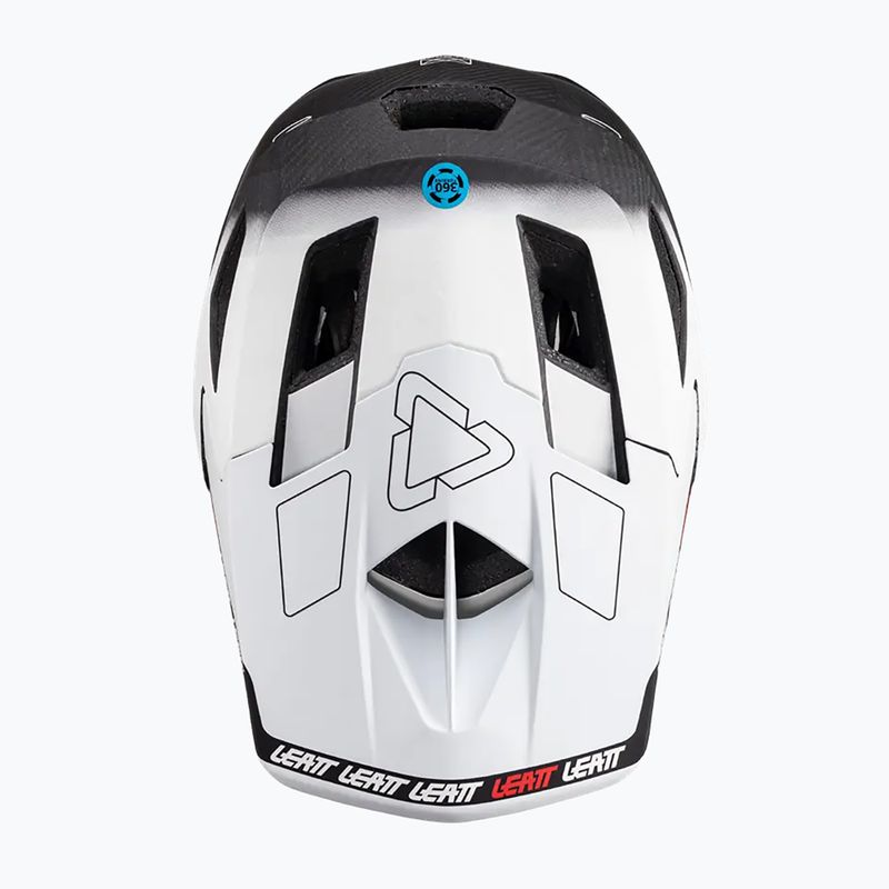 Leatt MTB велосипедна каска Gravity 6.0 Carbon V24 бяла 6