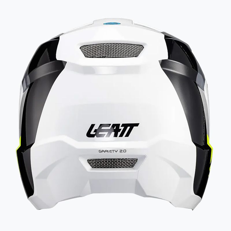 Leatt MTB велосипедна каска Gravity 2.0 V24 бяла/черна 5