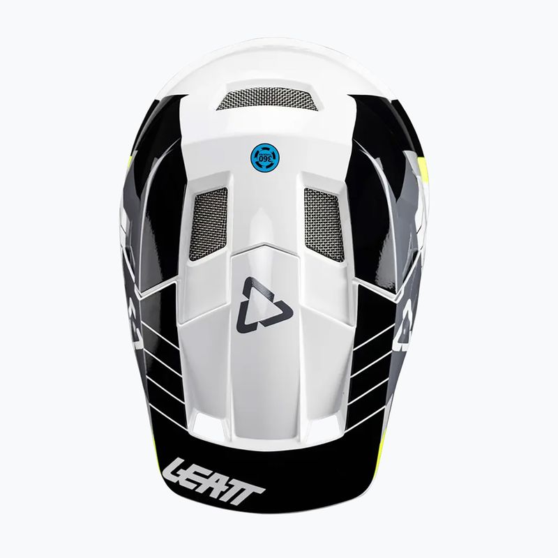 Leatt MTB велосипедна каска Gravity 2.0 V24 бяла/черна 6
