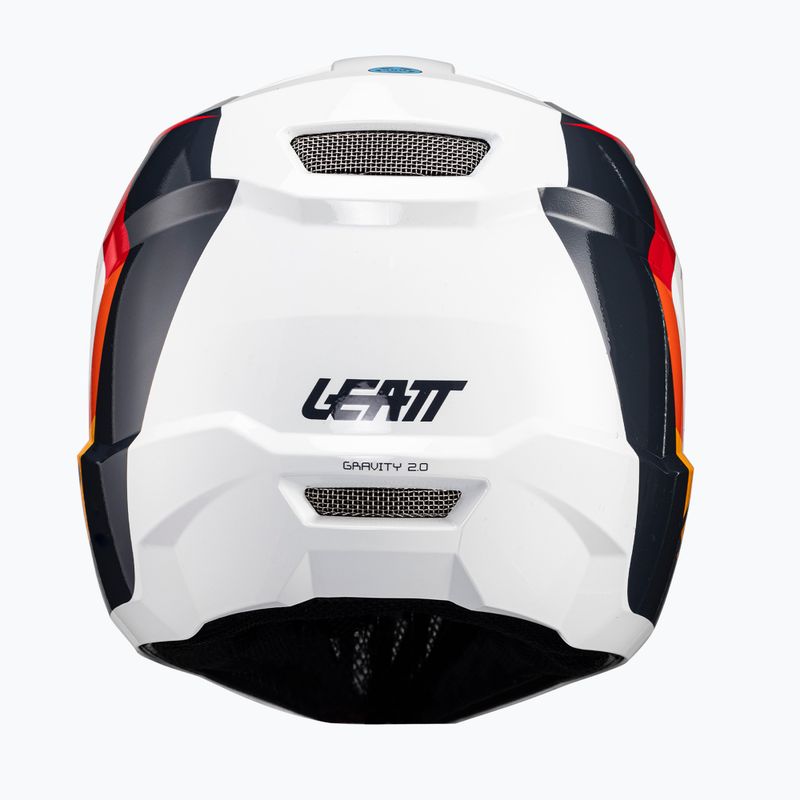 Велосипедна каска Leatt MTB Gravity 2.0 V24 white/red 6