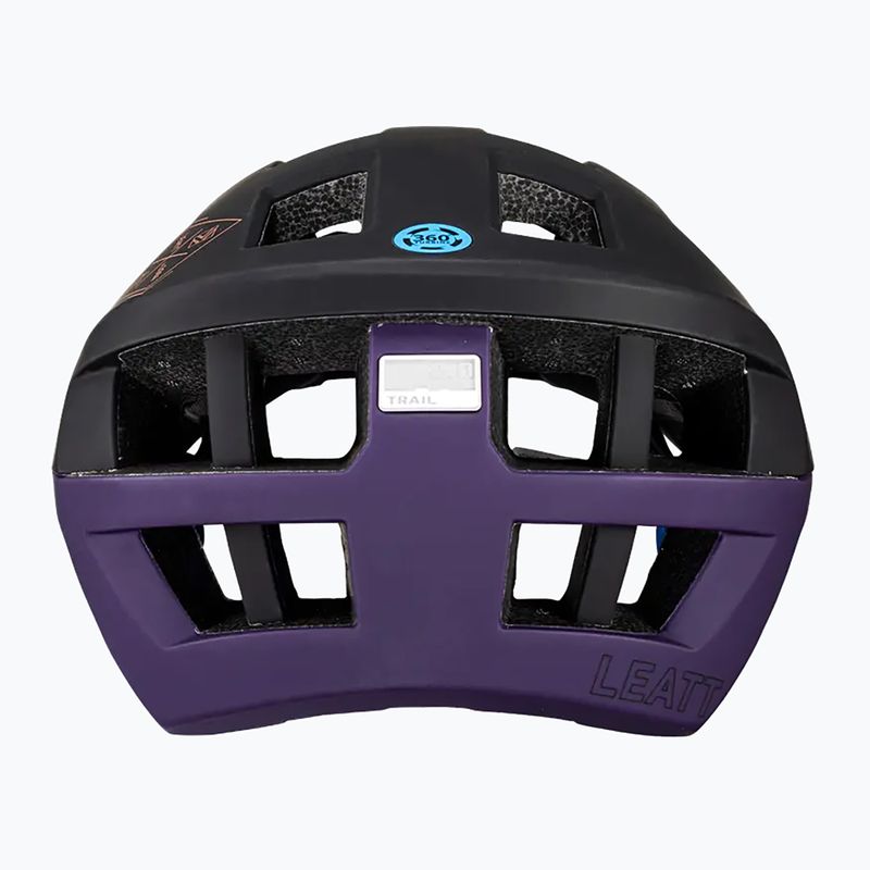 Leatt MTB Trail 2.0 V24 кадифена каска за велосипед 5