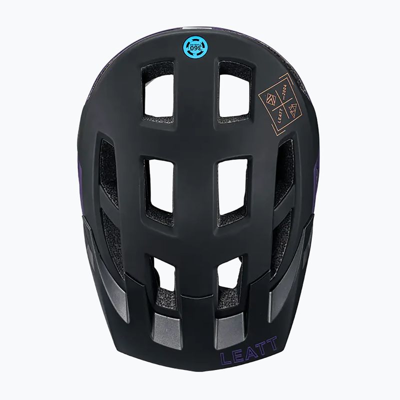 Leatt MTB Trail 2.0 V24 кадифена каска за велосипед 6