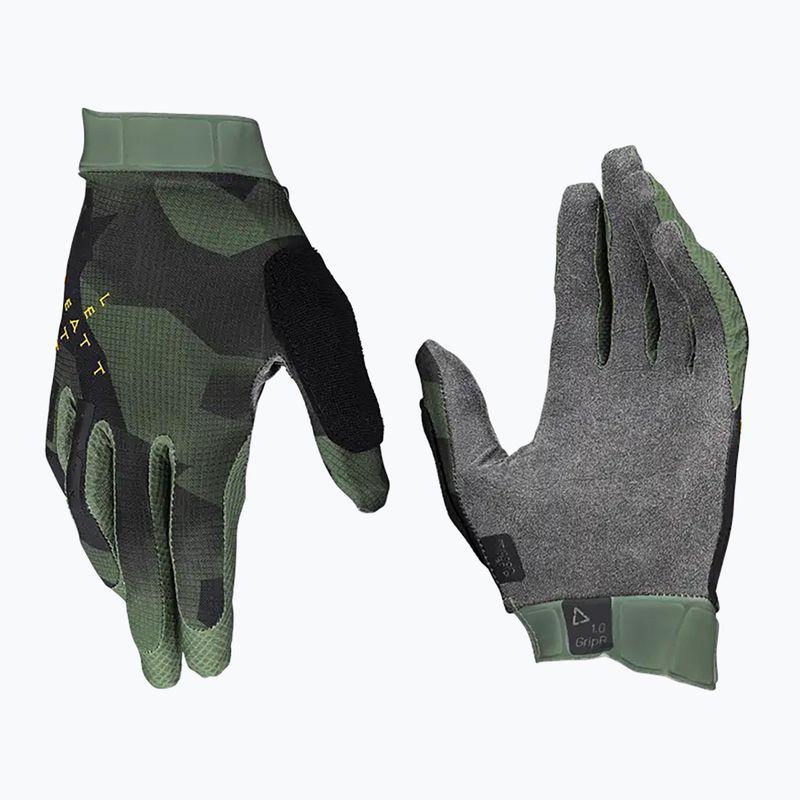 Мъжки ръкавици за колоездене Leatt MTB 1.0 GripR spinach