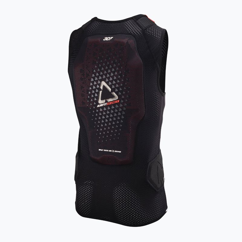 Мъжка колоездачна тениска с протектори Leatt 3DF AirFit Evo Back Protector black 2