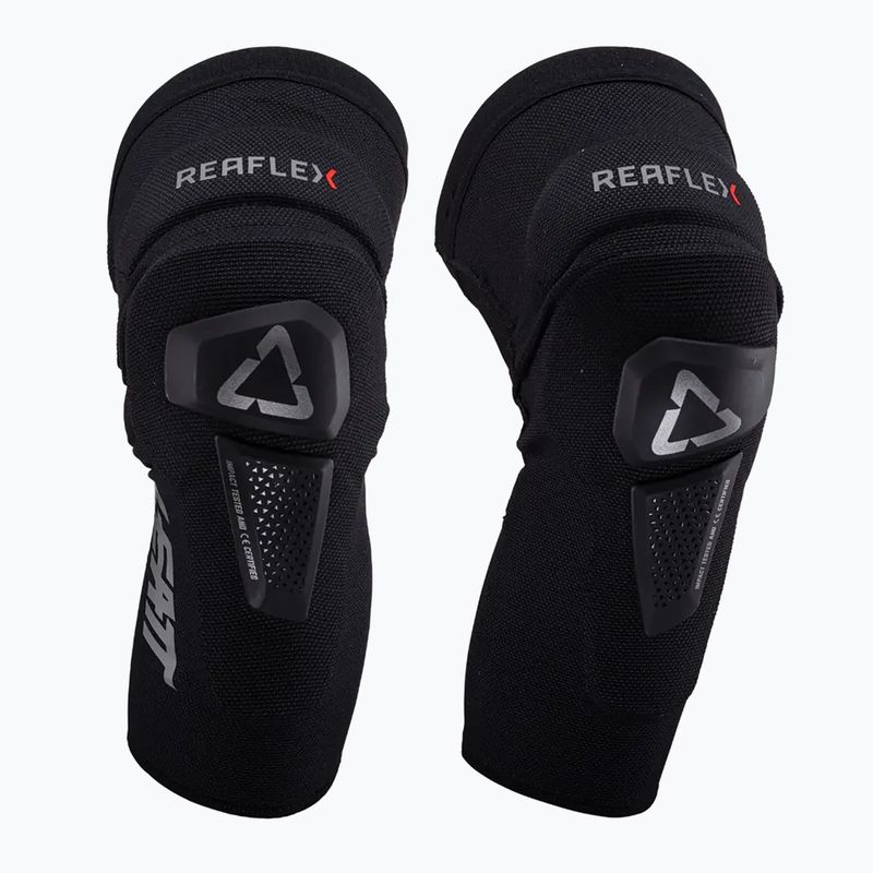 Протектори за коляно и пищял Leatt ReaFlex Hybrid Pro, черни 3