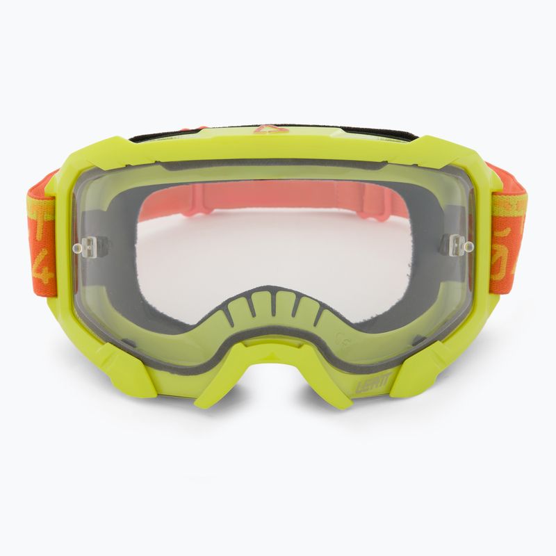 Очила за колоездене Leatt Velocity 4.5 citrus/clear 2